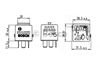 Bosch 0 332 019 456 Fuel Pump Relay Fuel Pump Relay - Replacement, For BMW 5 Series, 6 Series, 7 Series
