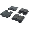 104.12830 by CENTRIC - Posi Quiet Semi-Metallic Brake Pads with Hardware