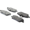 Centric 104.13081 Disc Brake Pad Set Posi Quiet Semi-Metallic Brake Pads with Hardware