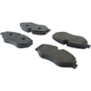 Centric 104.13160 Disc Brake Pad Set Posi Quiet Semi-Metallic Brake Pads with Hardware