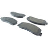 Centric 104.13330 Disc Brake Pad Set Posi Quiet Semi-Metallic Brake Pads with Hardware