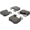 Centric 104.13720 Disc Brake Pad Set Posi Quiet Semi-Metallic Brake Pads with Hardware