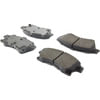 104.15220 by CENTRIC - Posi Quiet Semi-Metallic Brake Pads with Hardware