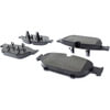 Centric 104.15490 Disc Brake Pad Set Posi Quiet Semi-Metallic Brake Pads with Hardware