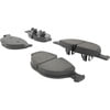 Centric 104.13810 Disc Brake Pad Set Posi Quiet Semi-Metallic Brake Pads with Hardware