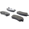 Centric 104.17931 Disc Brake Pad Set Posi Quiet Semi-Metallic Brake Pads with Hardware
