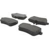 104.16890 by CENTRIC - Posi Quiet Semi-Metallic Brake Pads with Hardware