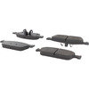 Centric 104.16450 Disc Brake Pad Set Posi Quiet Semi-Metallic Brake Pads with Hardware