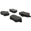 Centric 104.16460 Disc Brake Pad Set Posi-Quiet Semi-Metallic Brake Pads with Hardware