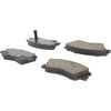 Centric 105.03490 Disc Brake Pad Set Posi Quiet Ceramic Brake Pads with Shims and Hardware