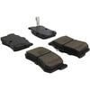 Centric 105.03420 Disc Brake Pad Set Posi Quiet Ceramic Brake Pads with Shims and Hardware