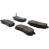 Centric 105.03831 Disc Brake Pad Set Posi Quiet Ceramic Brake Pads with Shims and Hardware