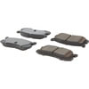 Centric 105.04000 Disc Brake Pad Set Posi Quiet Ceramic Brake Pads with Shims and Hardware