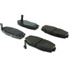 Centric 105.04350 Disc Brake Pad Set Posi Quiet Ceramic Brake Pads with Shims and Hardware