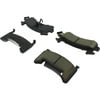Centric 105.01540 Disc Brake Pad Set Posi Quiet Ceramic Brake Pads with Shims and Hardware