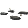 Centric 105.02721 Disc Brake Pad Set Posi Quiet Ceramic Brake Pads with Shims and Hardware