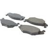 Centric 105.05690 Disc Brake Pad Set Posi Quiet Ceramic Brake Pads with Shims and Hardware