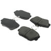 Centric 105.05980 Disc Brake Pad Set Posi Quiet Ceramic Brake Pads with Shims and Hardware