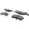Centric 105.06230 Disc Brake Pad Set Posi Quiet Ceramic Brake Pads with Shims and Hardware