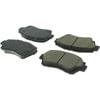 Centric 105.04760 Disc Brake Pad Set Posi Quiet Ceramic Brake Pads with Shims and Hardware