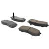 Centric 105.04840 Disc Brake Pad Set Posi Quiet Ceramic Brake Pads with Shims and Hardware