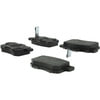 Centric 105.05370 Disc Brake Pad Set Posi Quiet Ceramic Brake Pads with Shims and Hardware