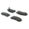 Centric 105.07140 Disc Brake Pad Set Posi Quiet Ceramic Brake Pads with Shims and Hardware