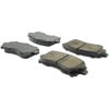 Centric 105.07210 Disc Brake Pad Set Posi Quiet Ceramic Brake Pads with Shims and Hardware