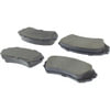 Centric 105.07730 Disc Brake Pad Set Posi Quiet Ceramic Brake Pads with Shims and Hardware