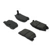 Centric 105.06570 Disc Brake Pad Set Posi Quiet Ceramic Brake Pads with Shims and Hardware