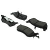 105.06740 by CENTRIC - Posi Quiet Ceramic Brake Pads with Shims and Hardware