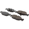 105.06880 by CENTRIC - Posi Quiet Ceramic Brake Pads with Shims and Hardware