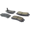 Centric 105.06980 Disc Brake Pad Set Posi Quiet Ceramic Brake Pads with Shims and Hardware