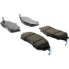 Centric 105.08881 Disc Brake Pad Set Posi Quiet Ceramic Brake Pads with Shims and Hardware