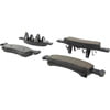 Centric 105.09340 Disc Brake Pad Set Posi Quiet Ceramic Brake Pads with Shims and Hardware