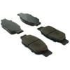 Centric 105.08050 Disc Brake Pad Set Posi Quiet Ceramic Brake Pads with Shims and Hardware