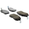 Centric 105.08153 Disc Brake Pad Set Posi Quiet Ceramic Brake Pads with Shims and Hardware