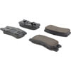 Centric 105.08680 Disc Brake Pad Set Posi Quiet Ceramic Brake Pads with Shims and Hardware