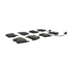 105.10290 by CENTRIC - Posi Quiet Ceramic Brake Pads with Shims and Hardware