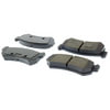 105.10360 by CENTRIC - Posi Quiet Ceramic Brake Pads with Shims and Hardware