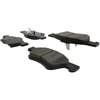 Centric 105.10472 Disc Brake Pad Set Posi Quiet Ceramic Brake Pads with Shims and Hardware