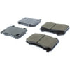 Centric 105.10530 Disc Brake Pad Set Posi Quiet Ceramic Brake Pads with Shims and Hardware