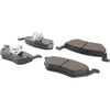 Centric 105.10550 Disc Brake Pad Set Posi Quiet Ceramic Brake Pads with Shims
