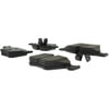 Centric 105.10611 Disc Brake Pad Set Posi Quiet Ceramic Brake Pads with Shims and Hardware