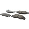 Centric 105.10740 Disc Brake Pad Set Posi Quiet Ceramic Brake Pads with Shims and Hardware