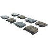 Centric 105.09830 Disc Brake Pad Set Posi Quiet Ceramic Brake Pads with Shims and Hardware