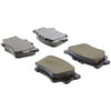 Centric 105.12120 Disc Brake Pad Set Posi Quiet Ceramic Brake Pads with Shims and Hardware