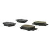 Centric 105.12121 Disc Brake Pad Set Posi Quiet Ceramic Brake Pads with Shims and Hardware