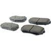 Centric 105.12580 Disc Brake Pad Set Posi Quiet Ceramic Brake Pads with Shims and Hardware