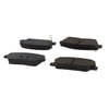 105.12842 by CENTRIC - Posi Quiet Ceramic Brake Pads with Shims and Hardware